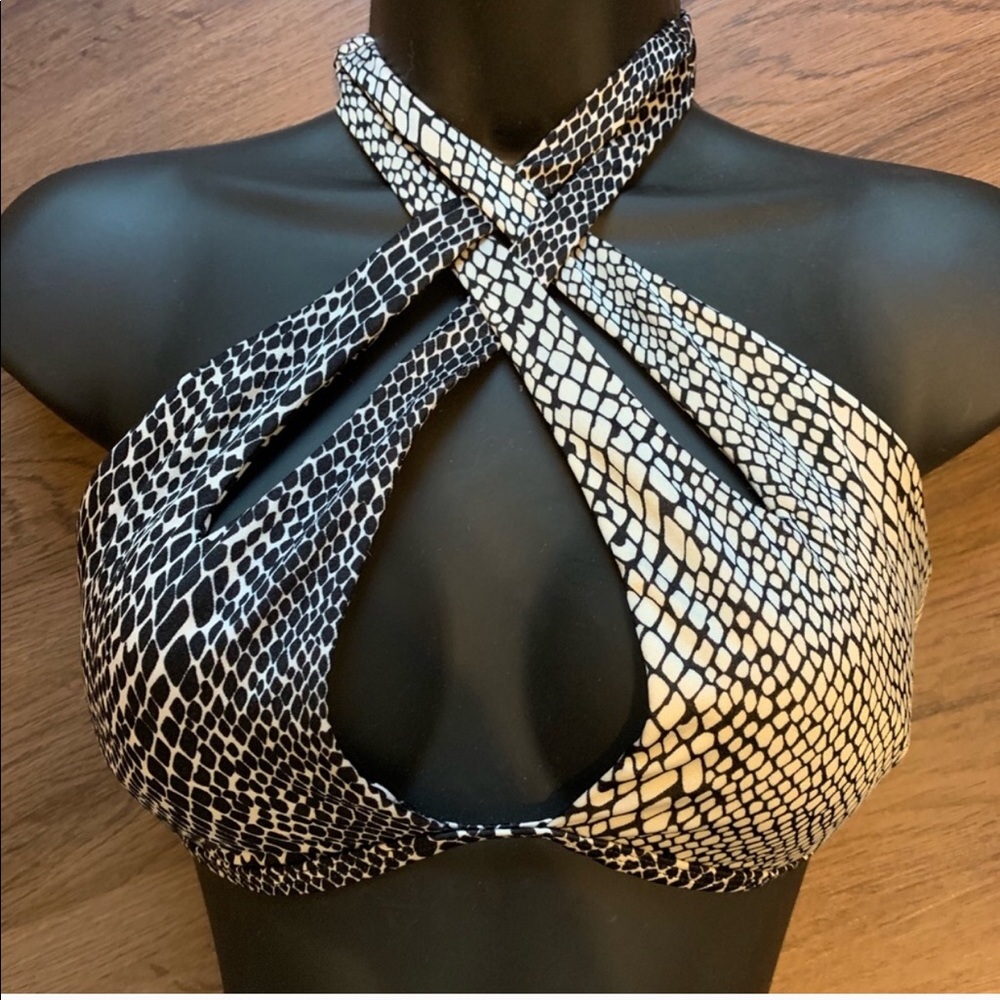 Victoria’s Secret Snake print swim top